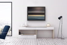 Load image into Gallery viewer, Studio Brambilla Aware Winning Toronto Artist: Home Decor:I often look up at the sky and wonder where the earth's atmosphere ends and the space of the universe begins. Its a different horizon line. The spot between "here" and "there" wherever "there" may be. I tried to depict this feeling by creating a surreal look at the night sky. Join me in my journey to between here and there!