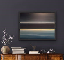 Load image into Gallery viewer, Studio Brambilla Aware Winning Toronto Artist: Home Decor:I often look up at the sky and wonder where the earth's atmosphere ends and the space of the universe begins. Its a different horizon line. The spot between "here" and "there" wherever "there" may be. I tried to depict this feeling by creating a surreal look at the night sky. Join me in my journey to between here and there!