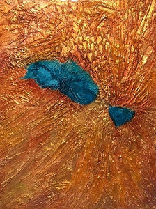 Studio Brambilla Aware Winning Toronto Artist: Home Decor: This is part of my Topography Series. Imagine yourself flying over a mountain range that holds a beautiful blue embedded lake. This is taken from an image of such a place and it creates an amazingly colourful addition to your home as well as a great conversation piece. This is 12"x16" acrylic on Venetian Plaster (which creates the texture) and finished with shiny resin and wraparound painted sides so a frame is not necessary.