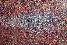 Load image into Gallery viewer, Studio Brambilla Aware Winning Toronto Artist: Home Decor: From my Topography Series. Here we are looking down on some very interesting terrain that reminds me of a tapestry...thus the title. There are so many interlocking colours in this work that it looks like threads. A really unique piece.