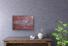 Load image into Gallery viewer, Studio Brambilla Aware Winning Toronto Artist: Home Decor: From my Topography Series. Here we are looking down on some very interesting terrain that reminds me of a tapestry...thus the title. There are so many interlocking colours in this work that it looks like threads. A really unique piece.