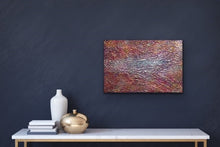 Load image into Gallery viewer, Studio Brambilla Aware Winning Toronto Artist: Home Decor: From my Topography Series. Here we are looking down on some very interesting terrain that reminds me of a tapestry...thus the title. There are so many interlocking colours in this work that it looks like threads. A really unique piece.