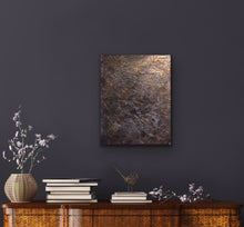 Load image into Gallery viewer, Studio Brambilla Aware Winning Toronto Artist: Home Decor: From my Topography Series. Imagine flying over the Hawaiian Islands and looking down on the lava flows. That's the inspiration for this work. It is a beautifully understated piece that fits well in any décor.