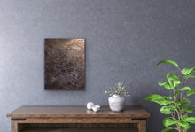 Load image into Gallery viewer, Studio Brambilla Aware Winning Toronto Artist: Home Decor: From my Topography Series. Imagine flying over the Hawaiian Islands and looking down on the lava flows. That's the inspiration for this work. It is a beautifully understated piece that fits well in any décor.