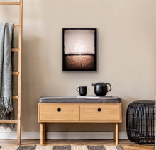 Load image into Gallery viewer, Studio Brambilla Aware Winning Toronto Artist: Home Decor:Over 20 years ago when I started painting Mark Rothko's colourfield paintings was my inspiration. All aspects of the "fields" have an important effect. Their size, colour, texture, placement in space, how they float on the background, the background colour and how the fields blend into the background and each other. What looks like a simple painting is really quite complex.